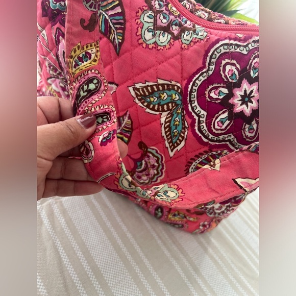 Vera Bradley Pink Quilted Shoulder Bag - Picture 7 of 13